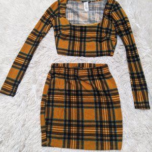 Clueless Mini Skirt and Top Set